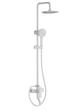 Душевая система WONZON & WOGHAND Line, Белый матовый (WW-AE3354-MW)