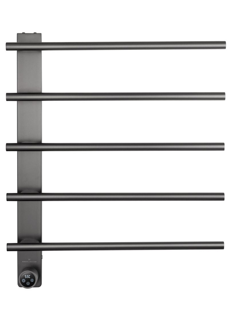 Приобрести полотенцесушитель электрический wonzon & woghand nürnberg, темный графит (ww-al345-gm)
