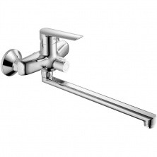 HAIBA Смеситель для ванны 180мм, хром HB-22198