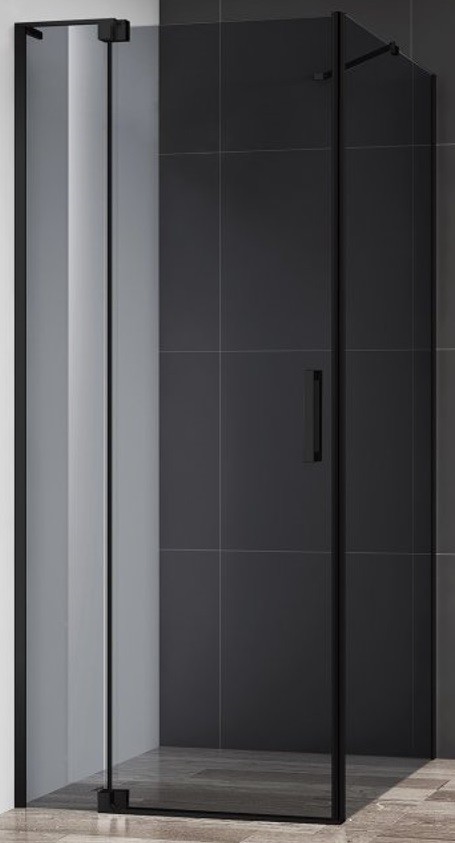 Приобрести cezares душевое ограждение slider 100х70см slider-ah-1-100-70/80-grigio-nero