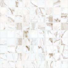 Мозаика Kerranova Marble Trend 240x240 мм, MR, Calacatta Gold 
