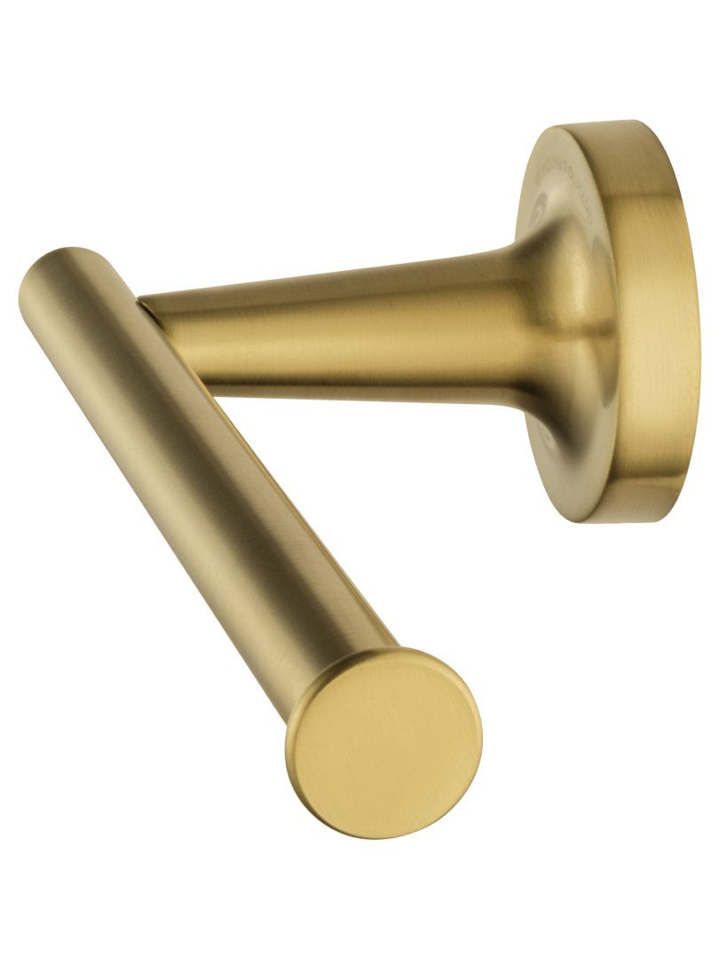 Приобрести держатель для туалетной бумаги без крышки wonzon & woghand simple, брашированное золото (ww-6516-bg)