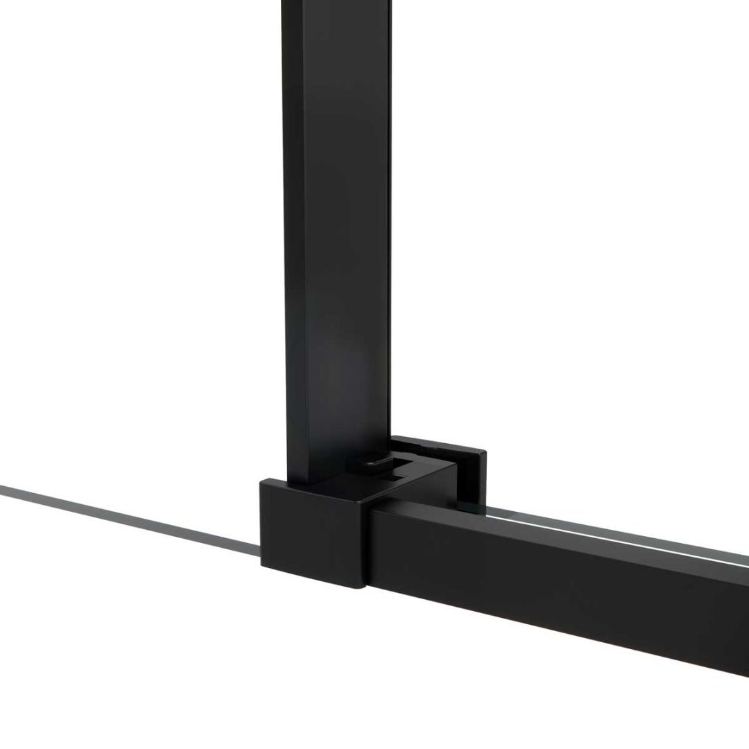 Приобрести vincea душевое ограждение slim soft 100х120 см, прозрачное, черное vsr-1ss1012clb