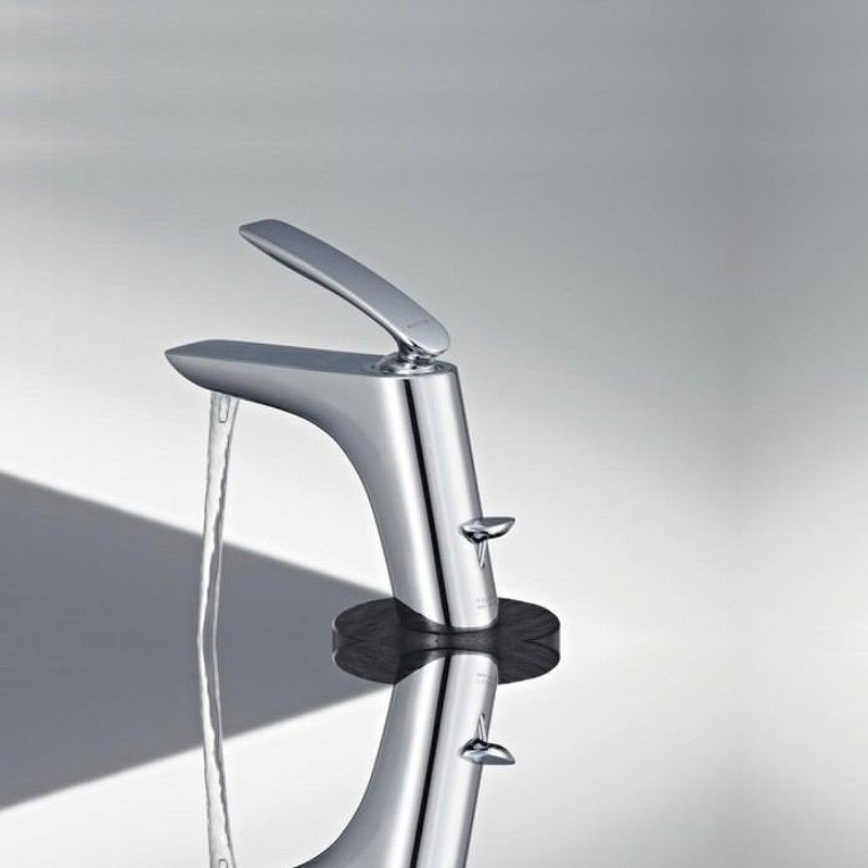 Приобрести kludi balance однорычажный смеситель для раковины, с донным клапаном, арт. 520230575