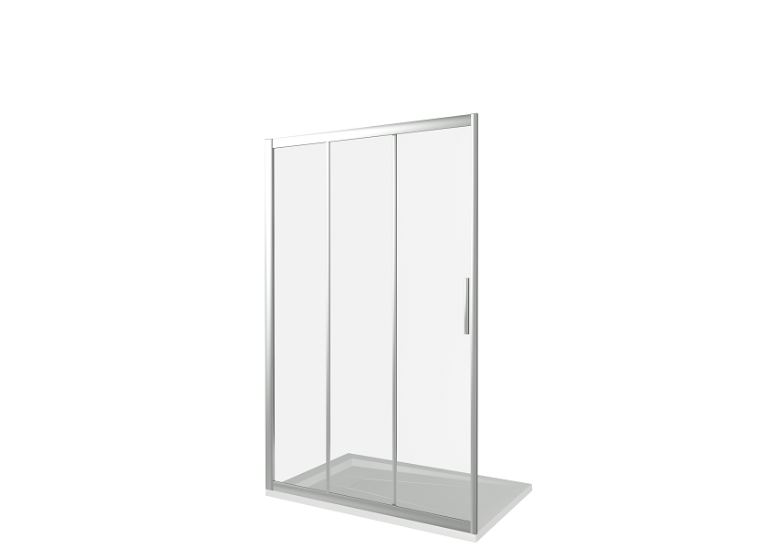 Приобрести bas дверь душевая orion wtw-100-c-ch 100 см хром/прозрачное