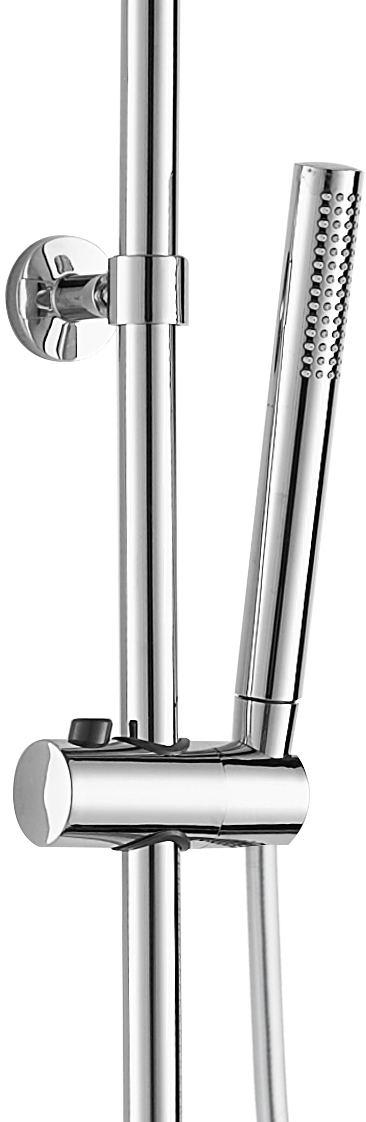 Приобрести aquanet душевая стойка practic r 126 см, хром af100-70-r-c
