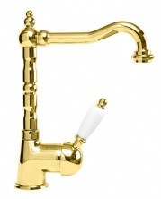 CEZARES Смеситель для раковины ELITE, высокий, золото ELITE-LSM2-03/24-Bi