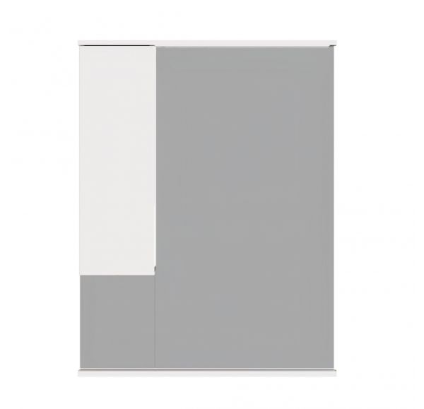 Приобрести mirsant зеркало шкаф soho 80 см, белый, левый ут000083893