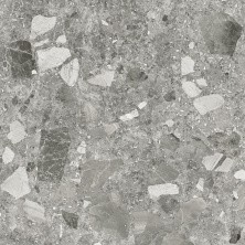 Керамогранит Alma Ceramica Steel rock 60х60 см, серый