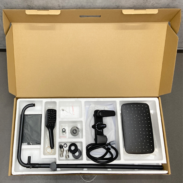 Приобрести comforty смеситель напольный, ff074r-cmt, черный матовый