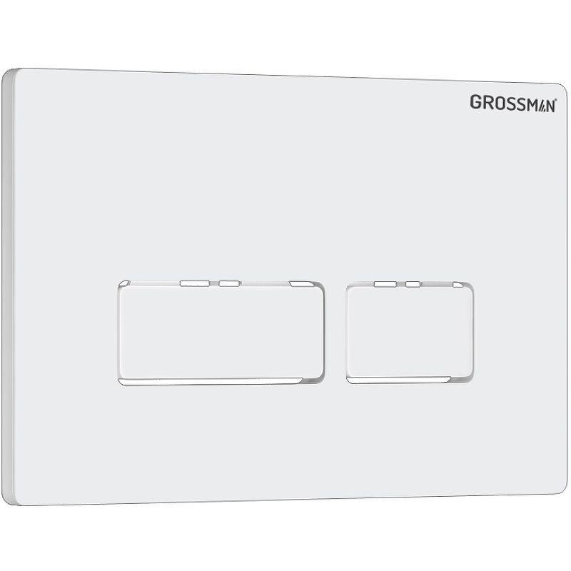 Приобрести grossman клавиша смыва pragma, белый глянцевый 700.k31.03.000.000