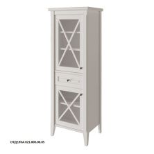 Caprigo Пенал NAPOLI 55 см, левый, белый, эмаль