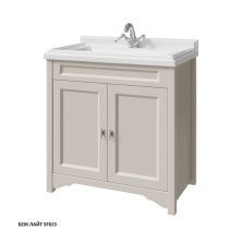 Caprigo Тумба с раковиной PRESTON 80 см, светло бежевый