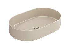 Hayzburg Накладная раковина чаша 60х38 см, капучино матовая HB-0036MC