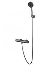 Смеситель для душа с термостатом WONZON & WOGHAND INN 2, Темный графит (WW-A2006-A-BGG)