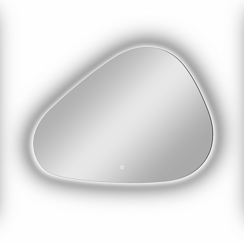 Приобрести continent зеркало с подсветкой voyage 100х70 см, сенсорный включатель, белое