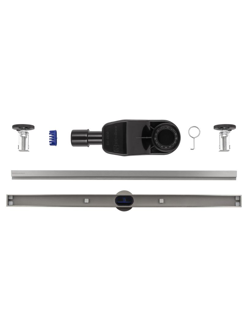 Приобрести душевой трап 60 см wonzon & woghand, брашированный никель (ww-65406m-br)