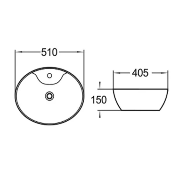 Приобрести comforty раковина 78197 51х43 см, белая