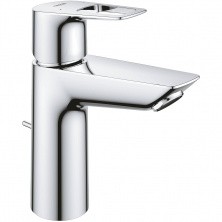 Смеситель для раковины GROHE BauLoop с донным клапаном, хром 23762001