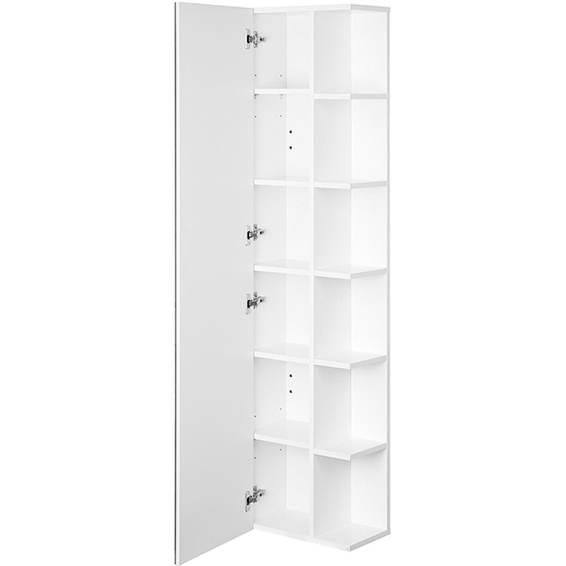 Приобрести акватон пенал напольный сканди с зеркалом, белый, подвесной