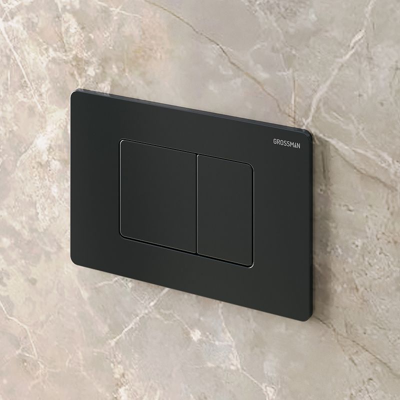 Приобрести grossman клавиша смыва classic, матовый черный 700.k31.04.21m.21m