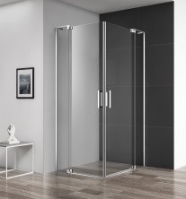 CEZARES Душевое ограждение SLIDER 70х90см SLIDER-AH-2-70/80-90/100-BR-Cr