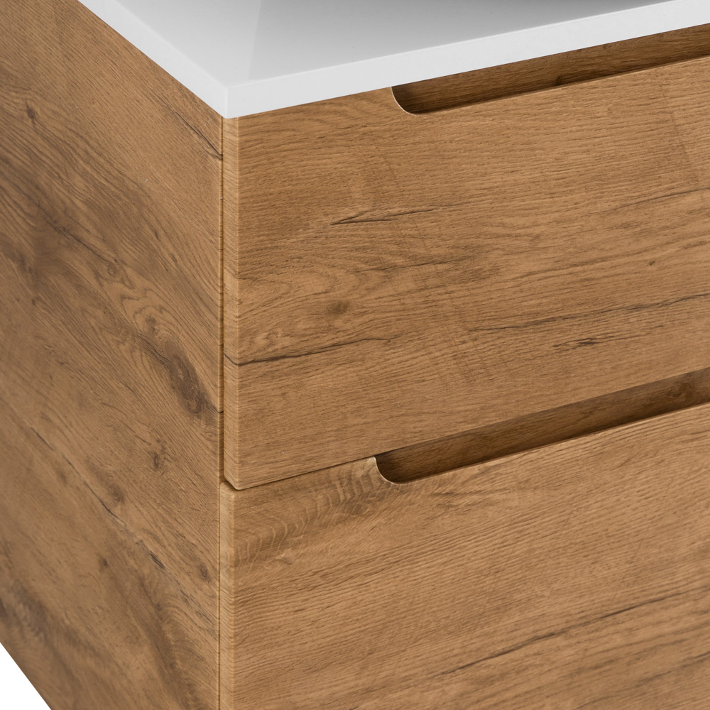 Приобрести belbagno тумба со столешницей etna-h60 140 см, подвесная rovere nature