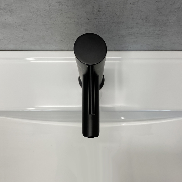 Приобрести comforty смеситель для раковины, черный матовый, fc018a-cmt