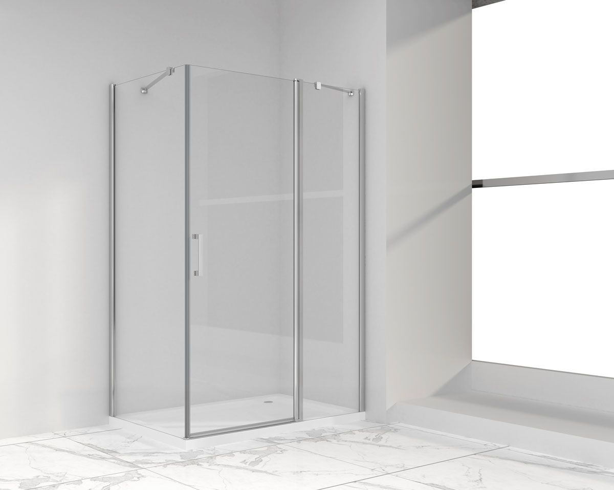 Приобрести vincea душевое ограждение orta 90х120 см, прозрачное, хром vsr-1o9012cl