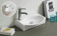 Раковина накладная /подвесная CeramaLux 41 см 78014T