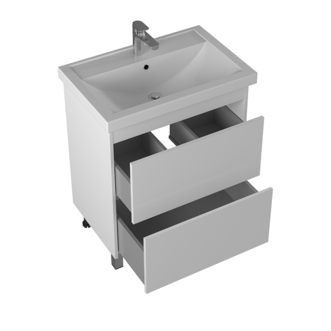 Приобрести briz тумба напольная ricci 80 см, белая, т8-80