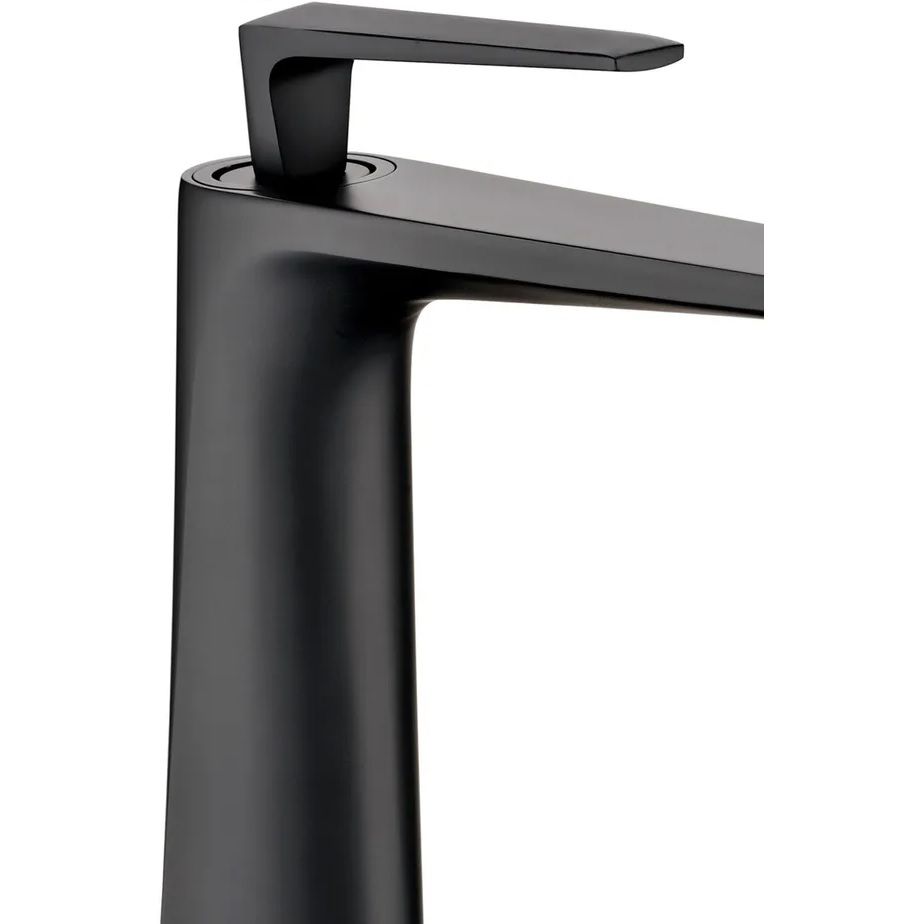 Приобрести grocenberg смеситель для раковины, высокий, черный матовый gb3025bl