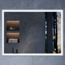 Vincea Зеркало 80х60 см, с led подсветкой, сенсор, диммер VLM-3VN800