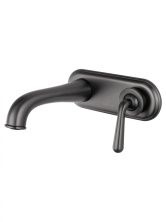 Смеситель для раковины встраиваемый WONZON & WOGHAND STEAM, Темный графит (WW-88869008-BGM)