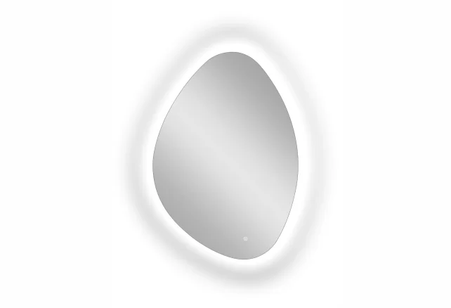 Приобрести continent зеркало с подсветкой alma 70х100 см, белое