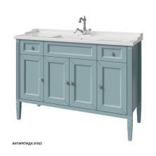 Caprigo Тумба с раковиной ALBION CONCEPT 120 см, голубая