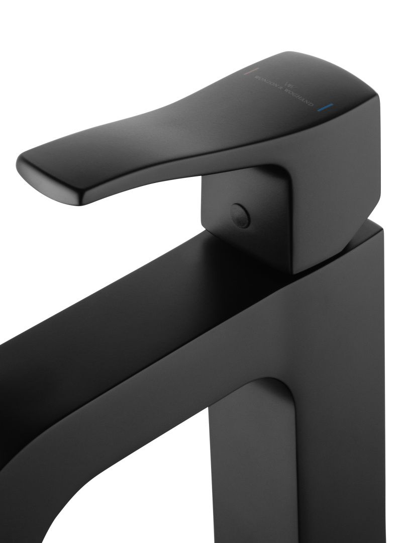 Приобрести смеситель для раковины wonzon & woghand flex, черный матовый (ww-88018072-mb)