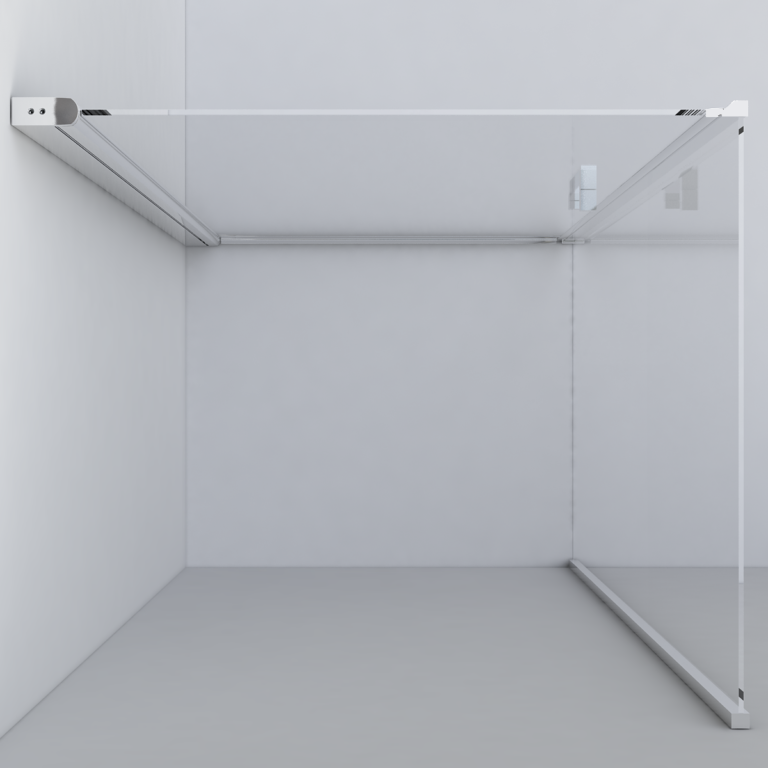 Приобрести vincea душевое ограждение orta 80х80 см, прозрачное, хром vsr-1o8080cl