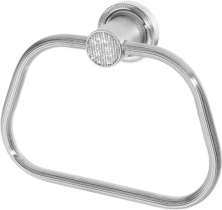 Boheme Полотенцедержатель Royale Cristal, хром\белый 10925-CR