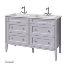 Caprigo Тумба с раковиной ALBION CONCEPT 120 см, фиолетовая