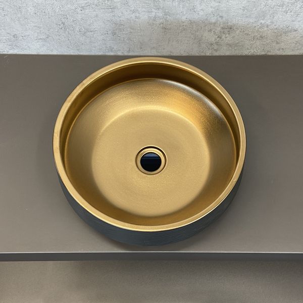 Приобрести comforty раковина j2091 41х44 см, черно-бронзовая