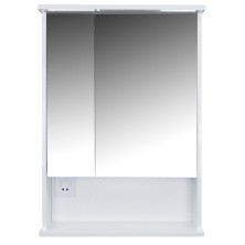 Loranto Зеркало-шкаф Арфа 60 60х83,5 см, с подсветкой (CS00046149)