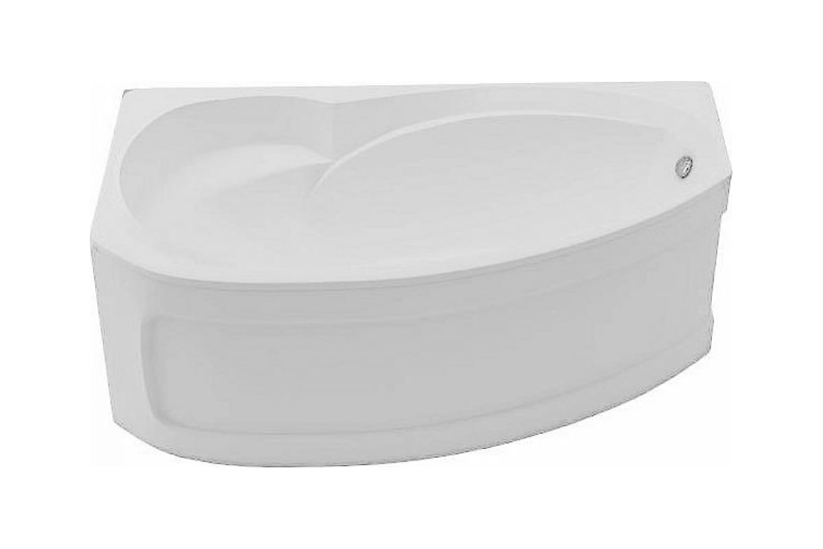 Приобрести aquanet акриловая ванна jersey 170x90 см, белая, левая