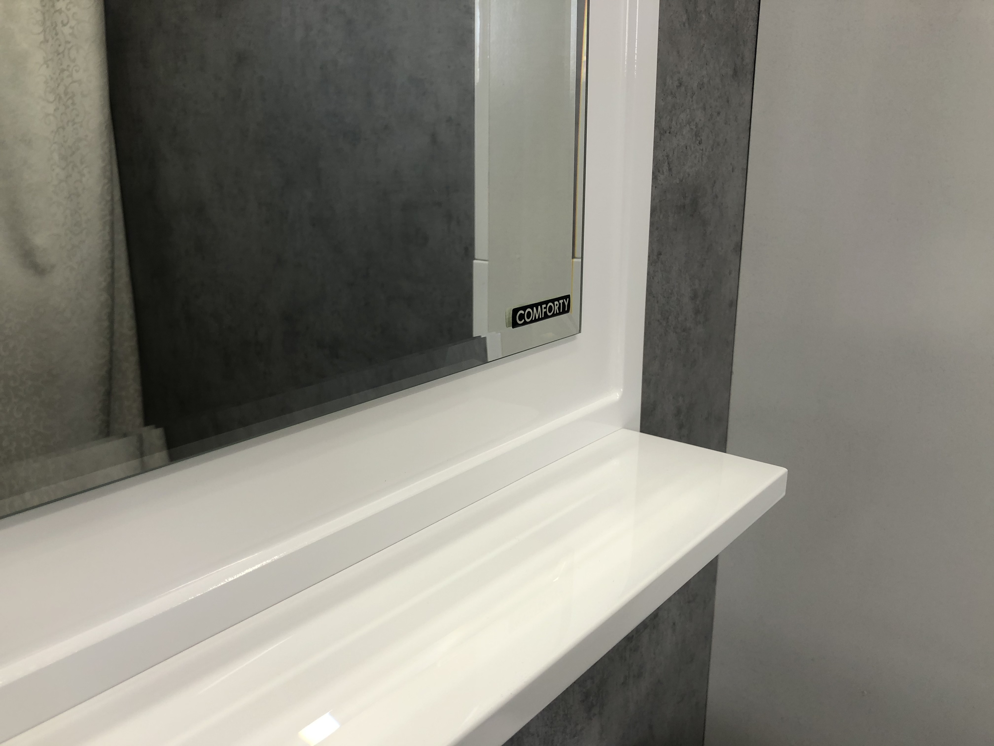 Приобрести сomforty зеркало "феррара-100" белый глянец