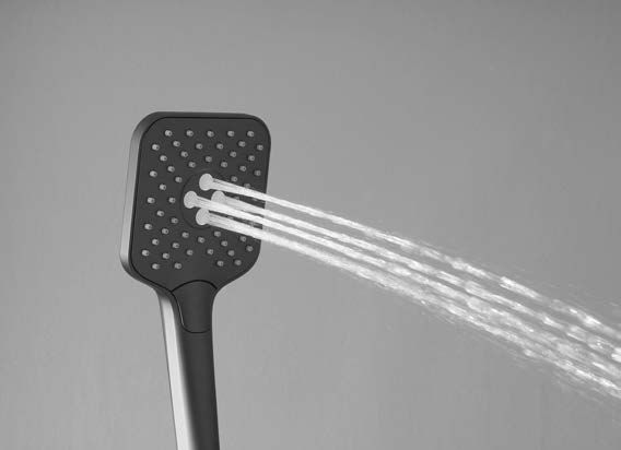 Приобрести vincea душевая стойка next, термостат, оружейная сталь vsfs-1n1tgm