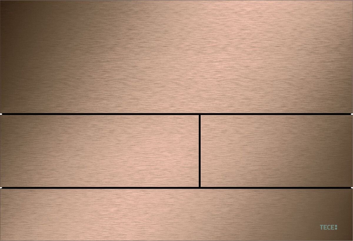 Приобрести tece кнопка смыва square ii pvd для инсталляции, красное позолото 9240848