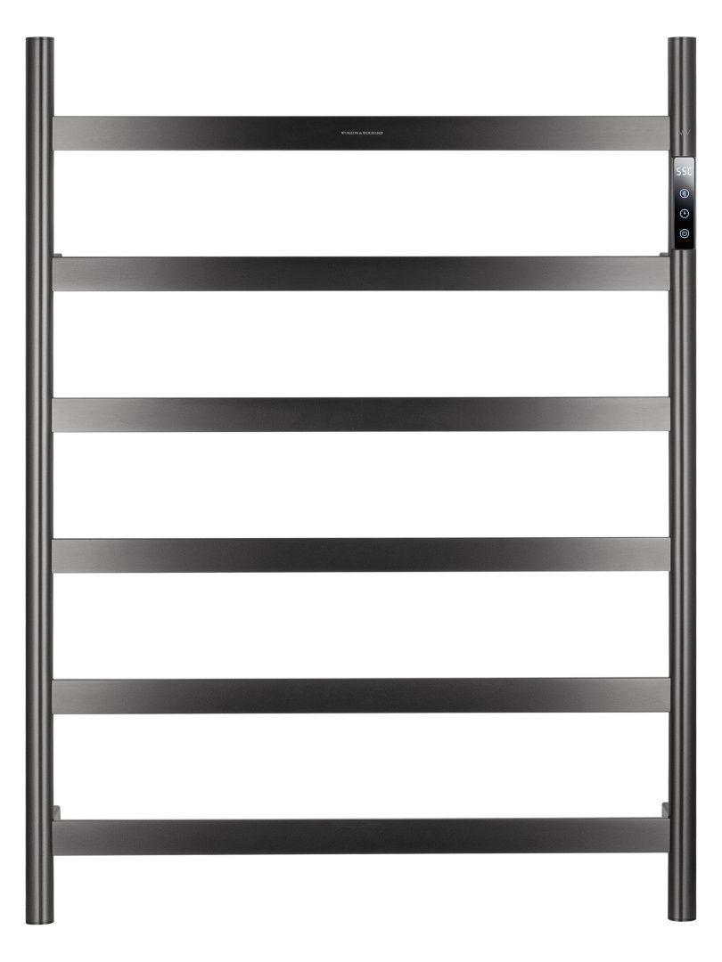 Приобрести полотенцесушитель электрический wonzon & woghand essen, темный графит (ww-a405-gm)