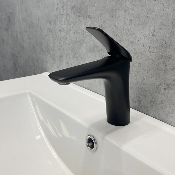 Приобрести comforty смеситель для раковины, черный матовый, fc074a-cmt