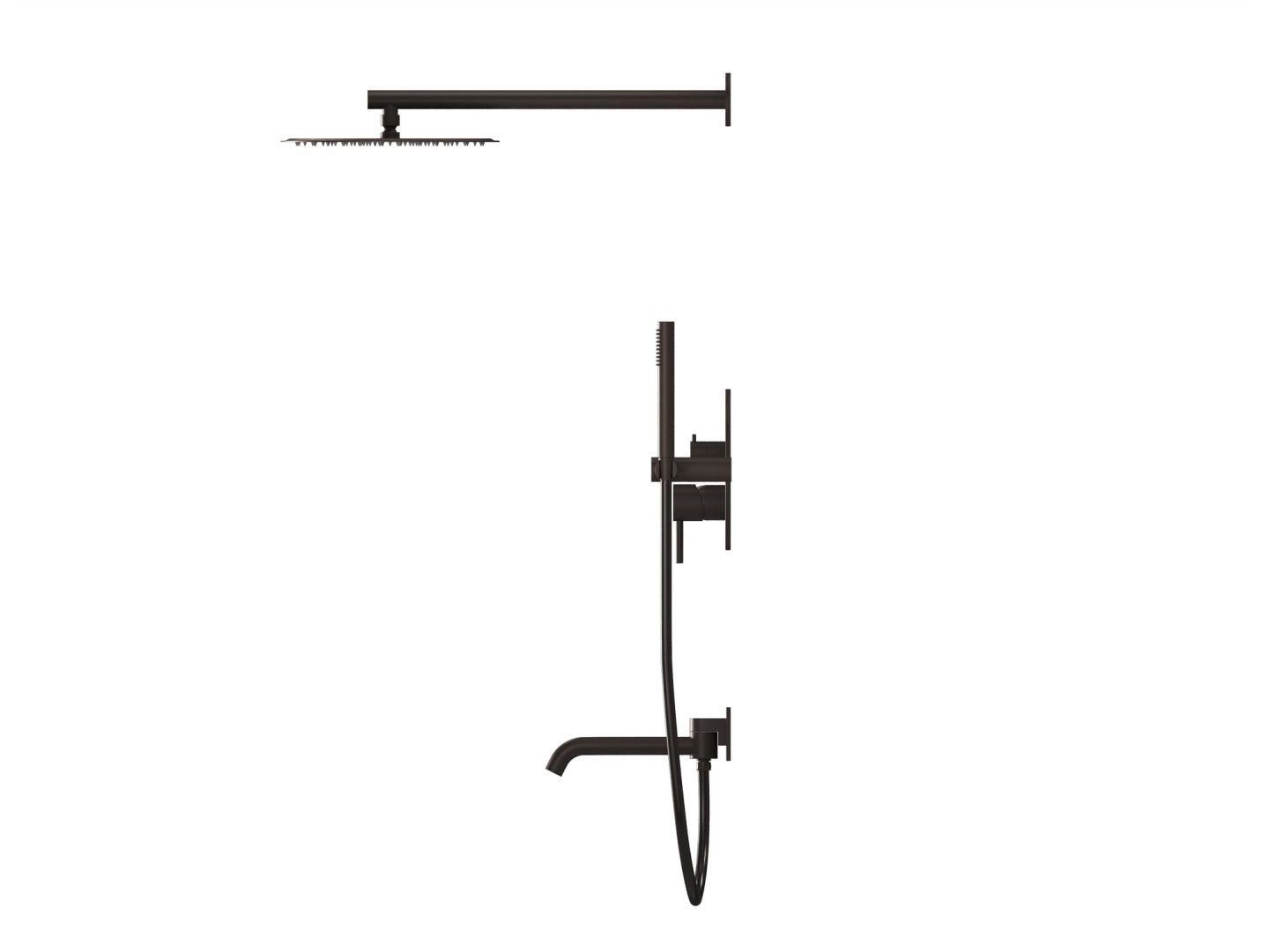 Приобрести hayzburg встраиваемая душевая система, кофеин hb-2001ca