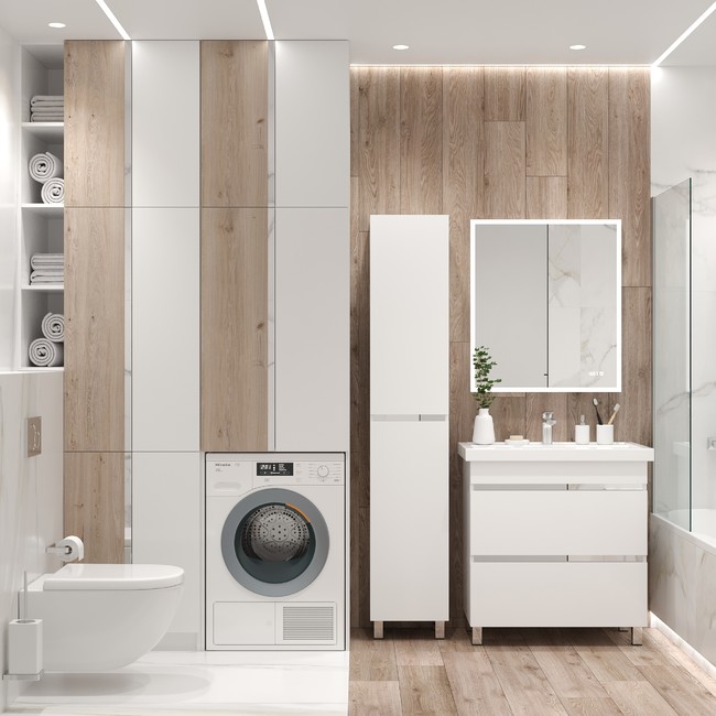 Приобрести briz тумба напольная elen 70 см, белая, т8-70